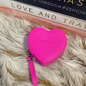 Pandora Pink Heart-Shaped Case